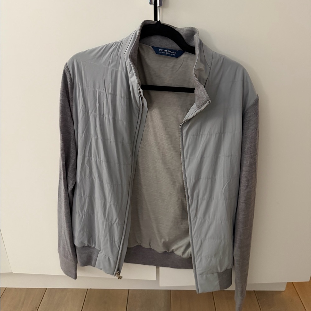 Peter Millar Light Gray Jacket - image 1